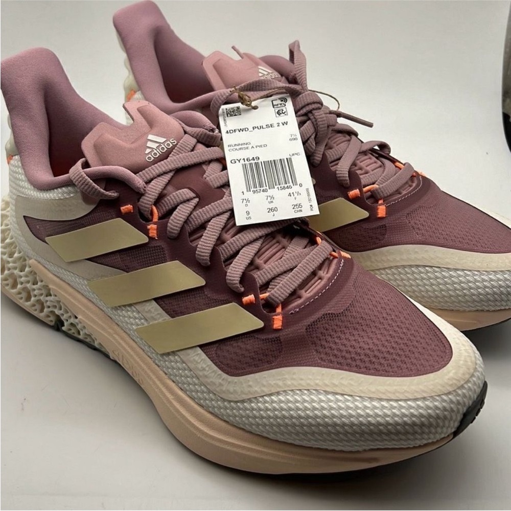 adidas Women's Sneakers in Pink and Cream